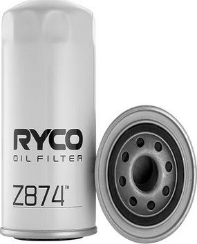 GCG Turbos Australia RY-Z874 - Eļļas filtrs autodraugiem.lv