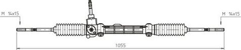 General Ricambi FI4115 - Stūres mehānisms autodraugiem.lv