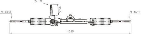 General Ricambi FI4112 - Stūres mehānisms autodraugiem.lv