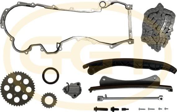 GGT KCSPA001 - Sadales vārpstas piedziņas ķēdes komplekts autodraugiem.lv
