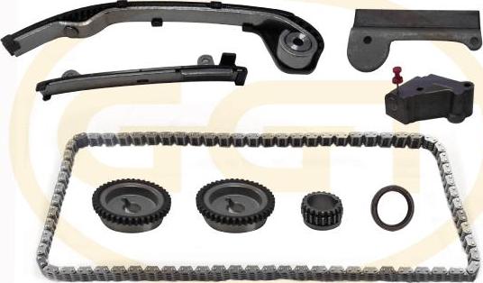 GGT KCSPA038F - Sadales vārpstas piedziņas ķēdes komplekts autodraugiem.lv