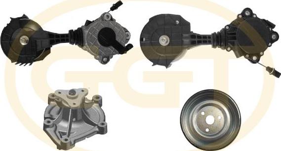 GGT KPA20174T - Ūdenssūknis + ķīļrievu siksnas komplekts autodraugiem.lv