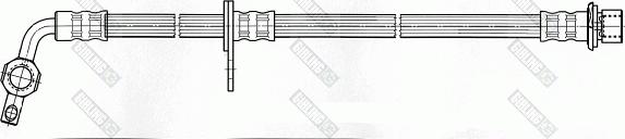 Girling 9004496 - Bremžu šļūtene autodraugiem.lv