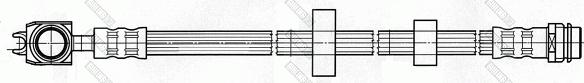 Girling 9004455 - Bremžu šļūtene autodraugiem.lv