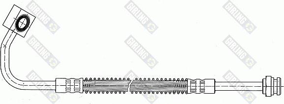 Girling 9004452 - Bremžu šļūtene autodraugiem.lv