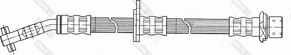 Girling 9004407 - Bremžu šļūtene autodraugiem.lv