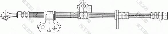 Girling 9004414 - Bremžu šļūtene autodraugiem.lv
