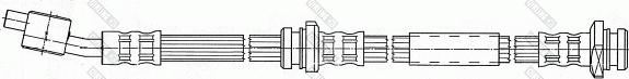 Girling 9004487 - Bremžu šļūtene autodraugiem.lv