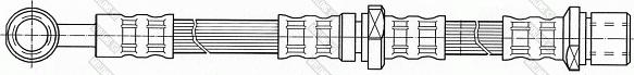 Girling 9004436 - Bremžu šļūtene autodraugiem.lv