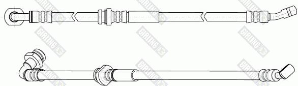Girling 9004431 - Bremžu šļūtene autodraugiem.lv