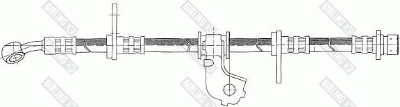 Girling 9004141 - Bremžu šļūtene autodraugiem.lv
