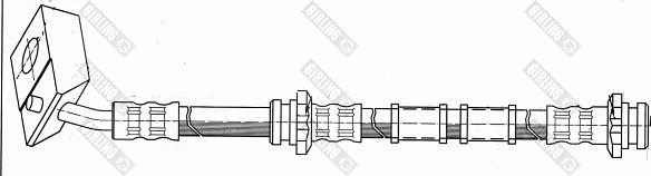 Girling 9004158 - Bremžu šļūtene autodraugiem.lv