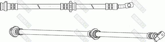 Girling 90041190 - Bremžu šļūtene autodraugiem.lv
