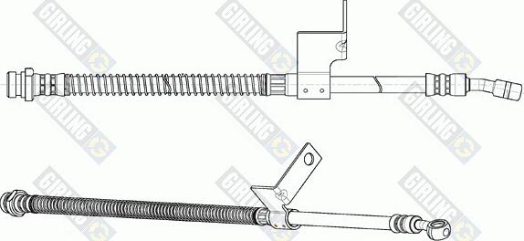 Girling 90041147 - Bremžu šļūtene autodraugiem.lv