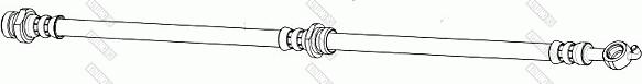Girling 9004347 - Bremžu šļūtene autodraugiem.lv