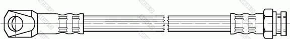 Girling 9004384 - Bremžu šļūtene autodraugiem.lv