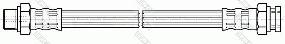 Girling 9004330 - Bremžu šļūtene autodraugiem.lv