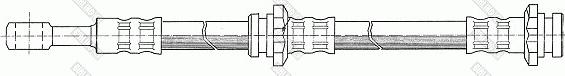 Girling 9004258 - Bremžu šļūtene autodraugiem.lv
