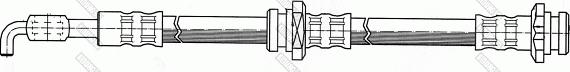 Girling 9004289 - Bremžu šļūtene autodraugiem.lv