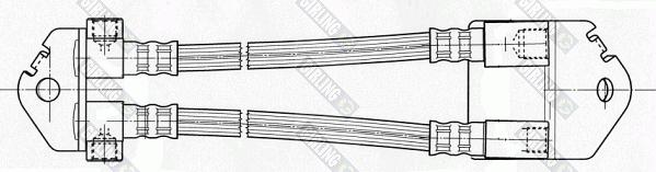 Girling 9001496 - Bremžu šļūtene autodraugiem.lv
