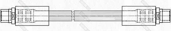 Girling 9001489 - Bremžu šļūtene autodraugiem.lv