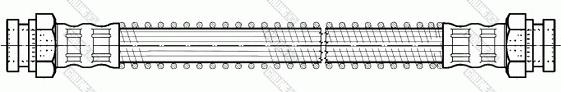 Girling 9001190 - Bremžu šļūtene autodraugiem.lv