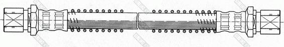 Girling 9001148 - Bremžu šļūtene autodraugiem.lv