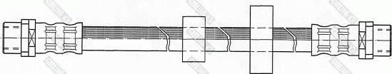 Girling 9001343 - Bremžu šļūtene autodraugiem.lv