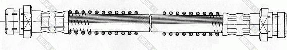 Girling 9001387 - Bremžu šļūtene autodraugiem.lv