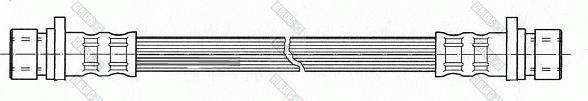 Girling 9001258 - Bremžu šļūtene autodraugiem.lv