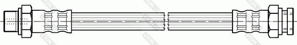 Girling 9003245 - Bremžu šļūtene autodraugiem.lv