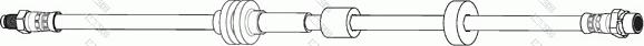 Girling 9002905 - Bremžu šļūtene autodraugiem.lv