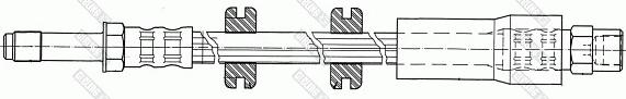 Girling 9002446 - Bremžu šļūtene autodraugiem.lv