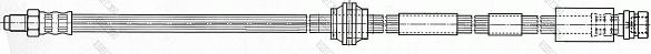 Girling 9002434 - Bremžu šļūtene autodraugiem.lv