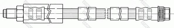 Girling 9002431 - Bremžu šļūtene autodraugiem.lv
