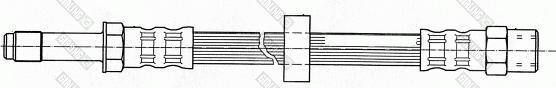 Girling 9002562 - Bremžu šļūtene autodraugiem.lv