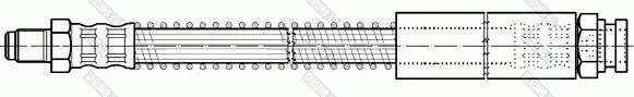 Girling 9002185 - Bremžu šļūtene autodraugiem.lv