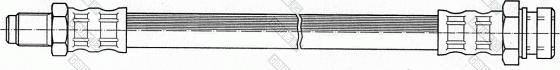 Girling 9002182 - Bremžu šļūtene autodraugiem.lv