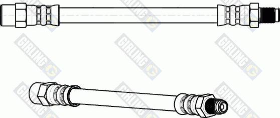Girling 9002128 - Bremžu šļūtene autodraugiem.lv
