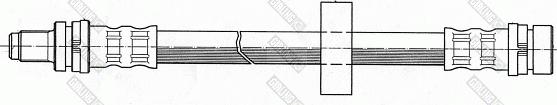 Girling 9002398 - Bremžu šļūtene autodraugiem.lv