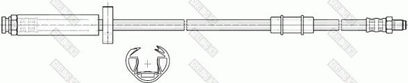 Girling 9002214 - Bremžu šļūtene autodraugiem.lv
