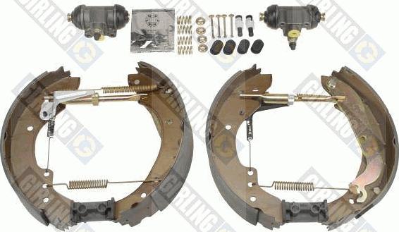Girling 5310521 - Bremžu loku komplekts autodraugiem.lv