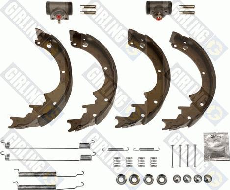 Girling 5219429 - Bremžu loku komplekts autodraugiem.lv