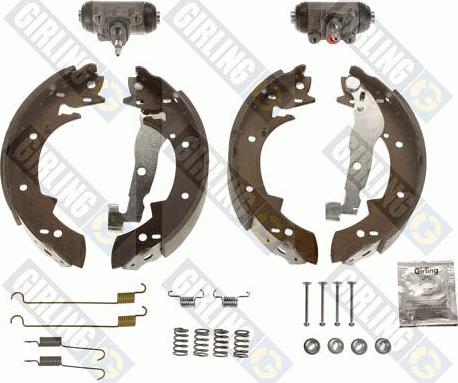 Girling 5219501 - Bremžu loku komplekts autodraugiem.lv