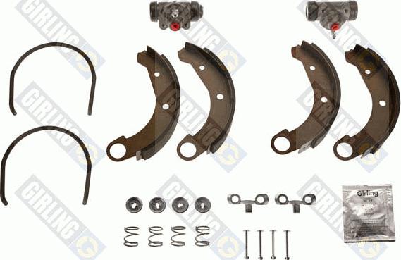 Girling 5211029 - Bremžu loku komplekts autodraugiem.lv