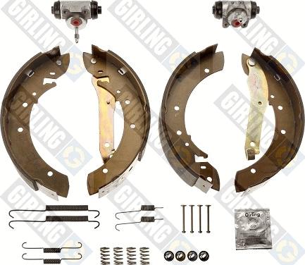 Girling 5212361 - Bremžu loku komplekts autodraugiem.lv