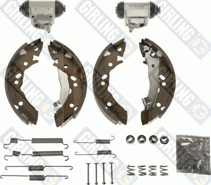 Girling 5226089 - Bremžu loku komplekts autodraugiem.lv