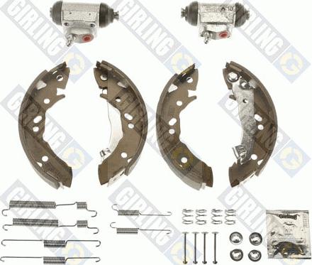 Girling 5226079 - Bremžu loku komplekts autodraugiem.lv