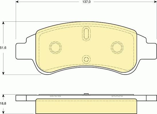 Girling 6411704 - Bremžu komplekts, Disku bremzes autodraugiem.lv