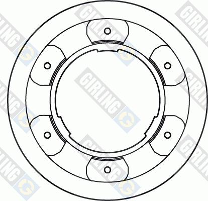 Girling 6049935 - Bremžu diski autodraugiem.lv